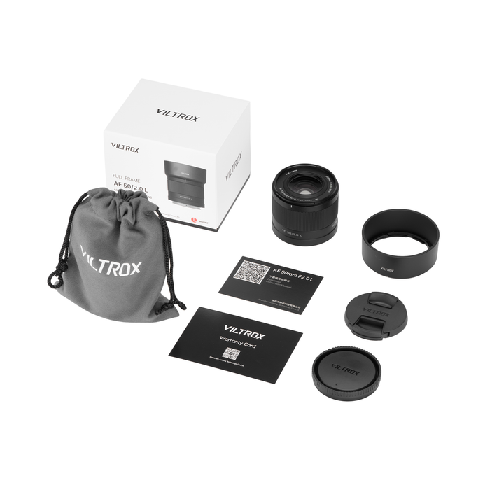 Viltrox AF 50mm f/2.0 Air Full-Frame Lens for Leica L-Mount