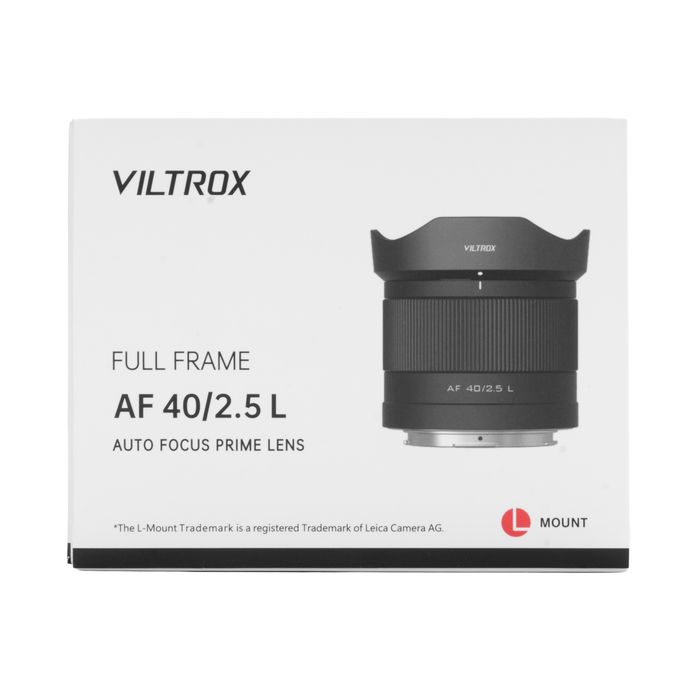 Viltrox AF 40mm f/2.5 Air Full-Frame Lens for L-Mount