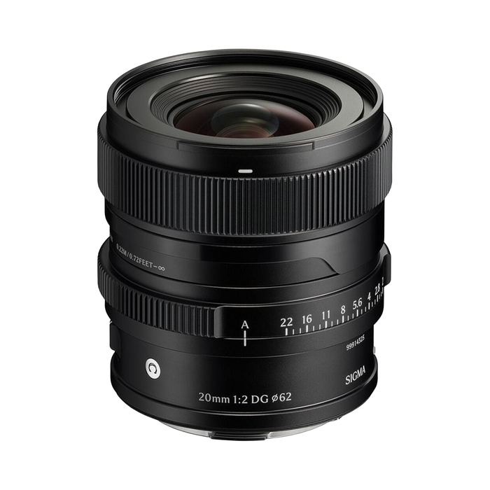 Sigma 20mm f/2.0 DG II Contemporary I Series Lens - Sony E Mount (Black)