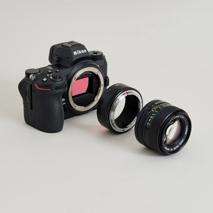 Urth Manual Lens Mount Adapter for Canon FD Lens to Nikon Z-Mount Camera Body