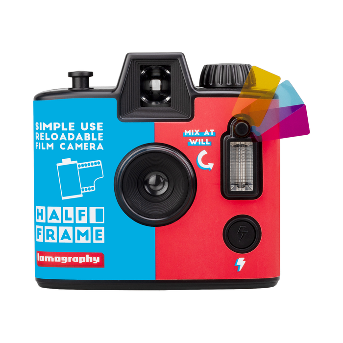 Lomography Half-Frame Simple Use Reloadable Film Camera LomoChrome Classicolor