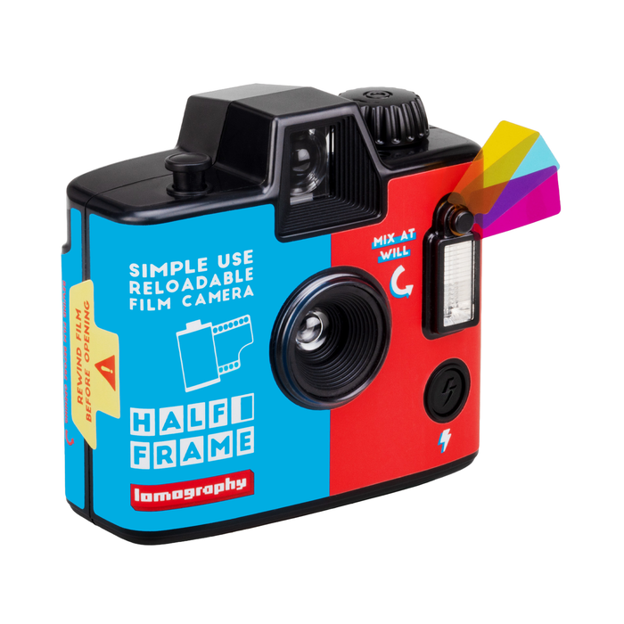 Lomography Half-Frame Simple Use Reloadable Film Camera LomoChrome Classicolor