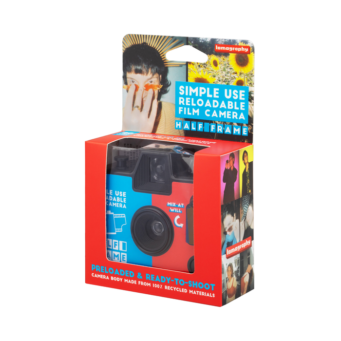 Lomography Half-Frame Simple Use Reloadable Film Camera LomoChrome Classicolor