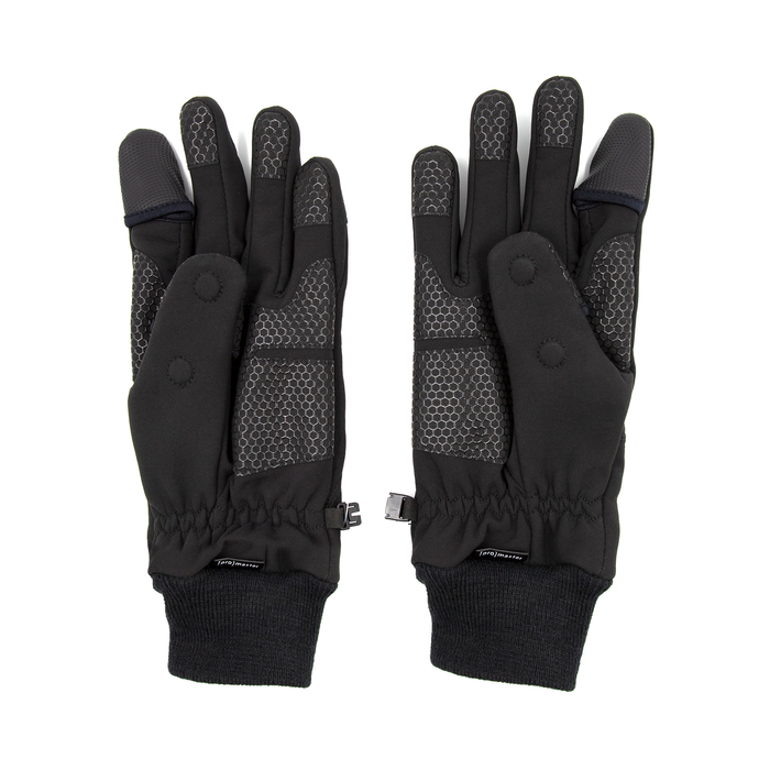 ProMaster 4-Layer Photo Gloves V2, Black - Medium