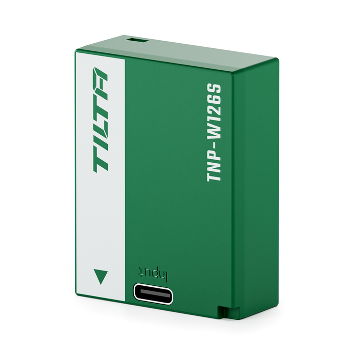 Tilta NP-W126S Battery with USB-C Input (1050mAh) - Forest Green