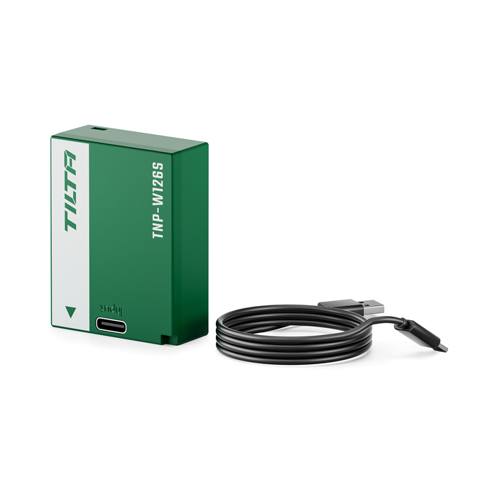 Tilta NP-W126S Battery with USB-C Input (1050mAh) - Forest Green