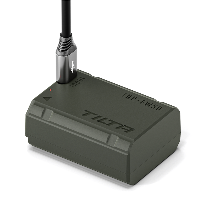Tilta NP-FW50 Battery with USB-C Input (980mAh) - Green