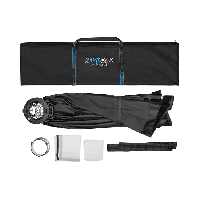 Westcott Rapid Box Switch 4' Octa Fold-Flat Softbox & Grid