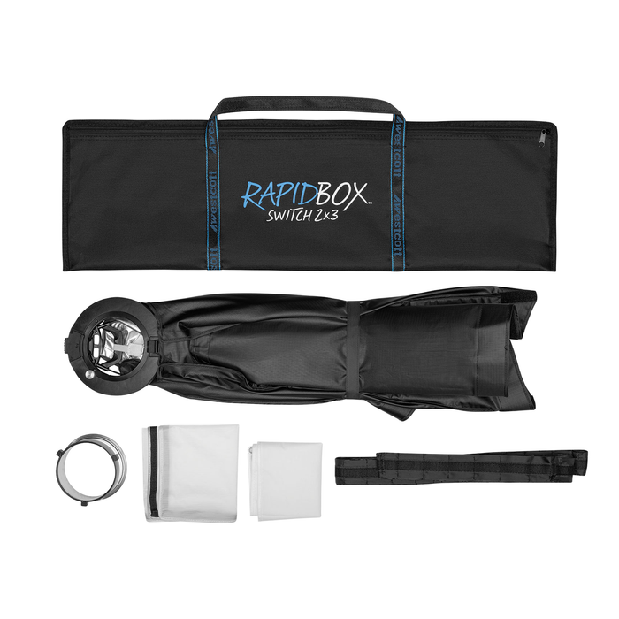 Westcott Rapid Box Switch 2x3 Fold-Flat Softbox & Grid