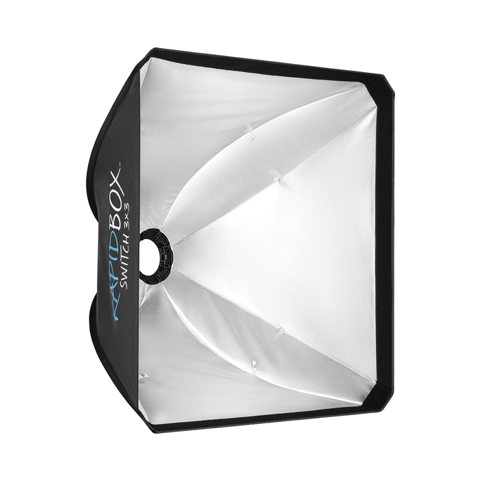 Westcott Rapid Box Switch 3x3 Fold-Flat Softbox & Grid