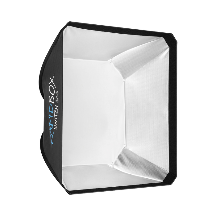 Westcott Rapid Box Switch 3x3 Fold-Flat Softbox & Grid