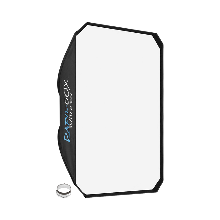 Westcott Rapid Box Switch 3x4 Fold-Flat Softbox & Grid