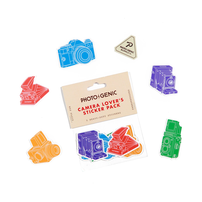Camera Lover's Sticker Pack (5 Pack)