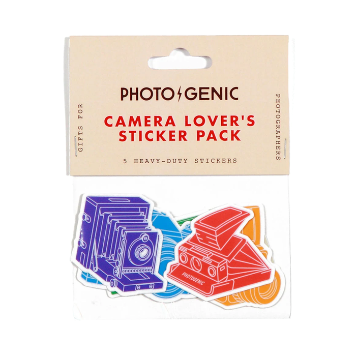 Camera Lover's Sticker Pack (5 Pack)