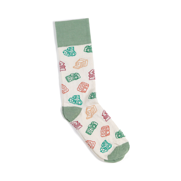 Cameras Socks - Natural