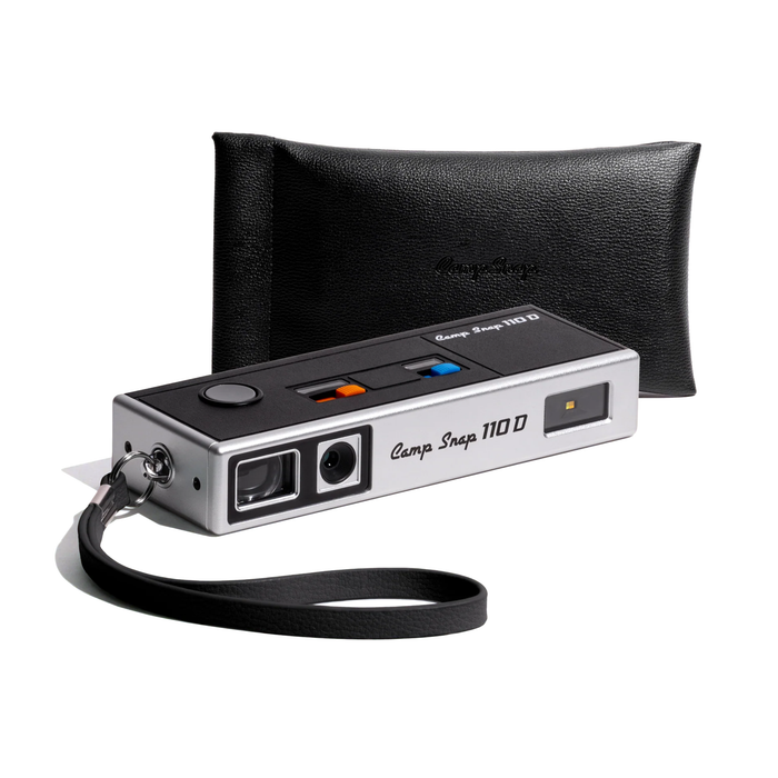Camp Snap 110D Retro Style Digital Camera - Black