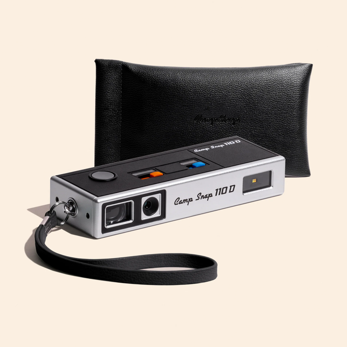 Camp Snap 110D Retro Style Digital Camera - Black