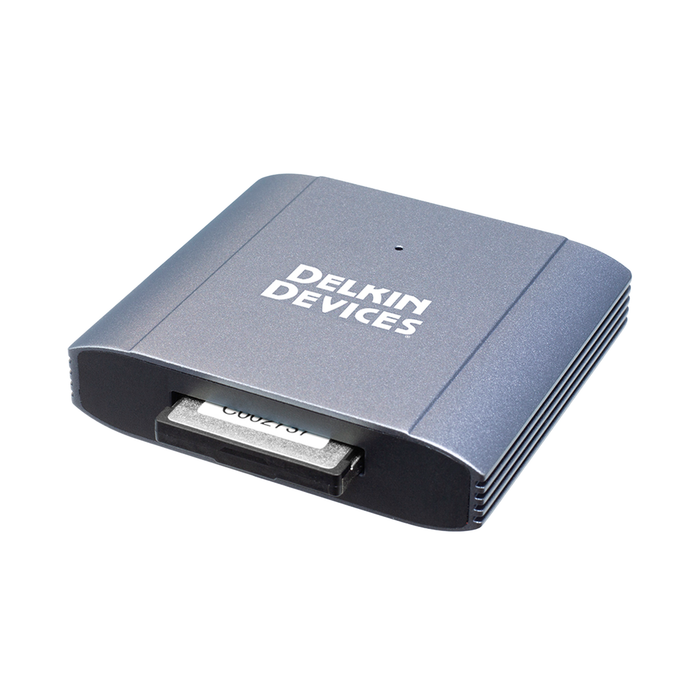 Delkin Devices 512GB POWER CFexpress 4.0 Type B Memory Card & USB 3.2 Memory Card Reader Bundle