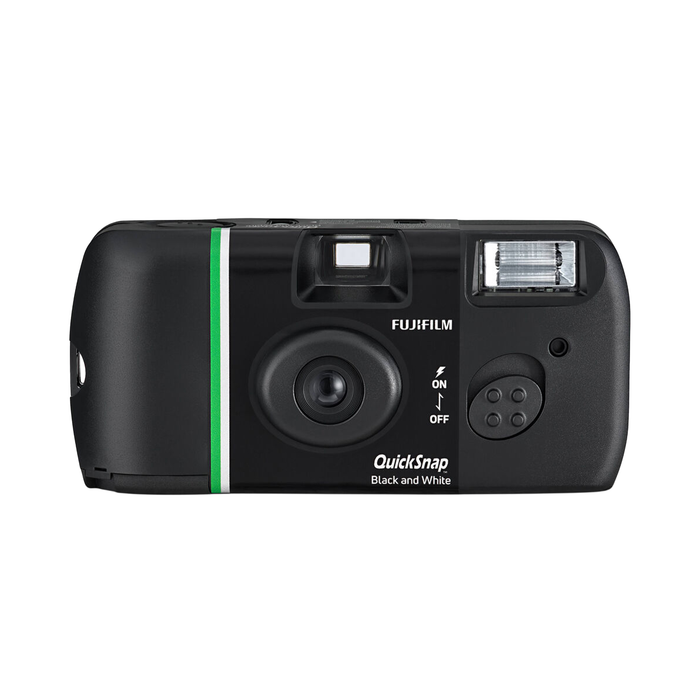 Fujifilm QuickSnap Black & White Single-Use Camera with Flash, ISO 400, 27 Exposures