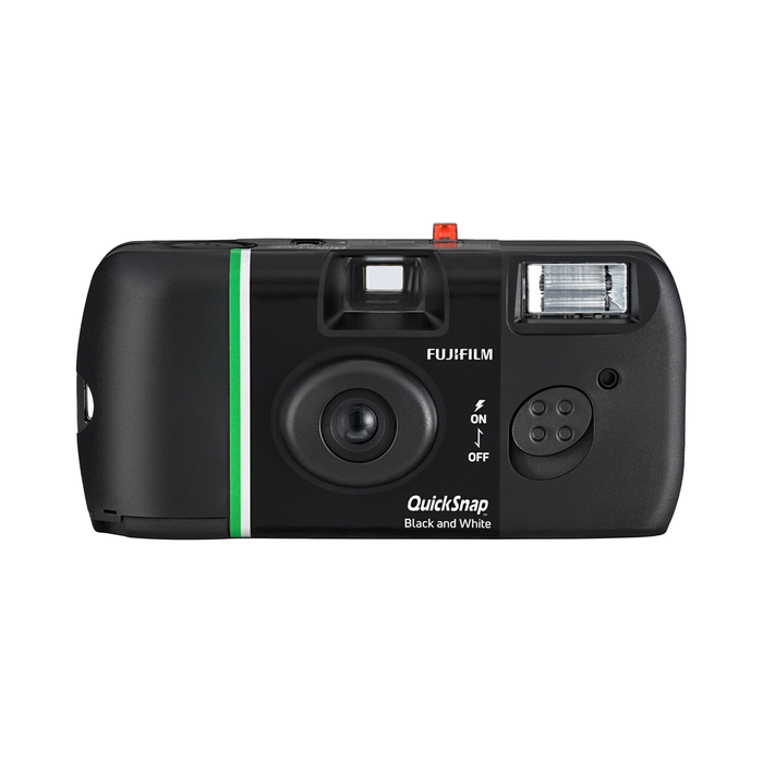 Fujifilm QuickSnap Black & White Single-Use Camera with Flash, ISO 400, 27 Exposures