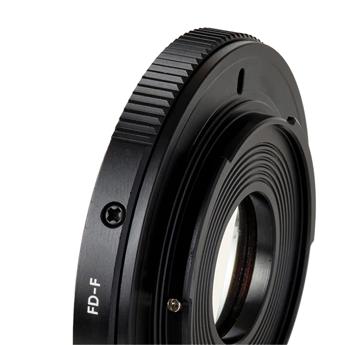 Urth Manual Lens Mount Adapter for Canon FD-Mount Lens to Nikon F-Mount Camera Body with Optical Element