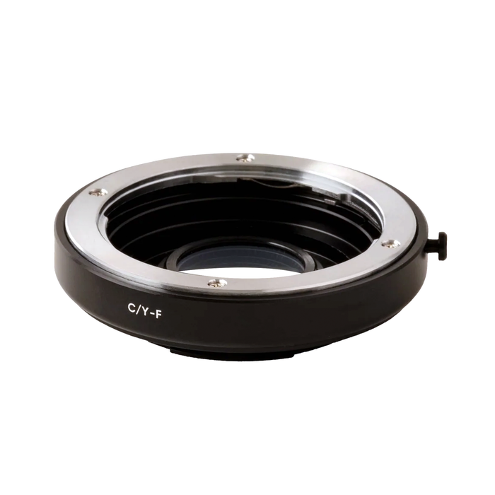 Urth Manual Lens Mount Adapter for Contax/Yashica Mount Lens to Nikon F-Mount Camera Body with Optical Glass