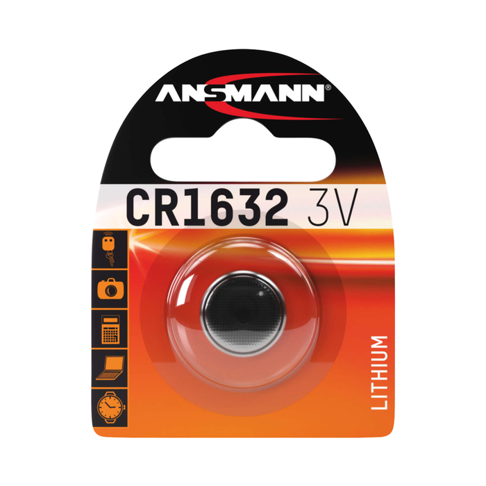 Ansmann CR1632 3V Lithium Button Cell Battery