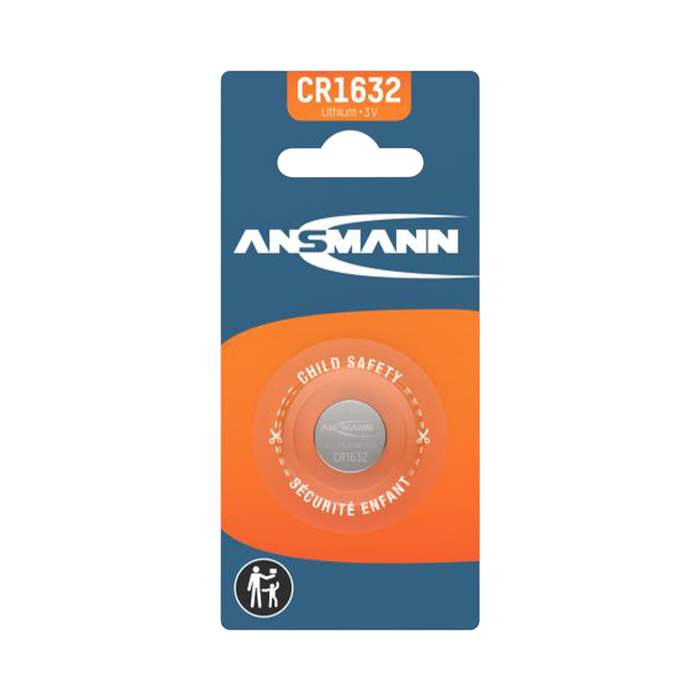 Ansmann CR1632 3V Lithium Button Cell Battery