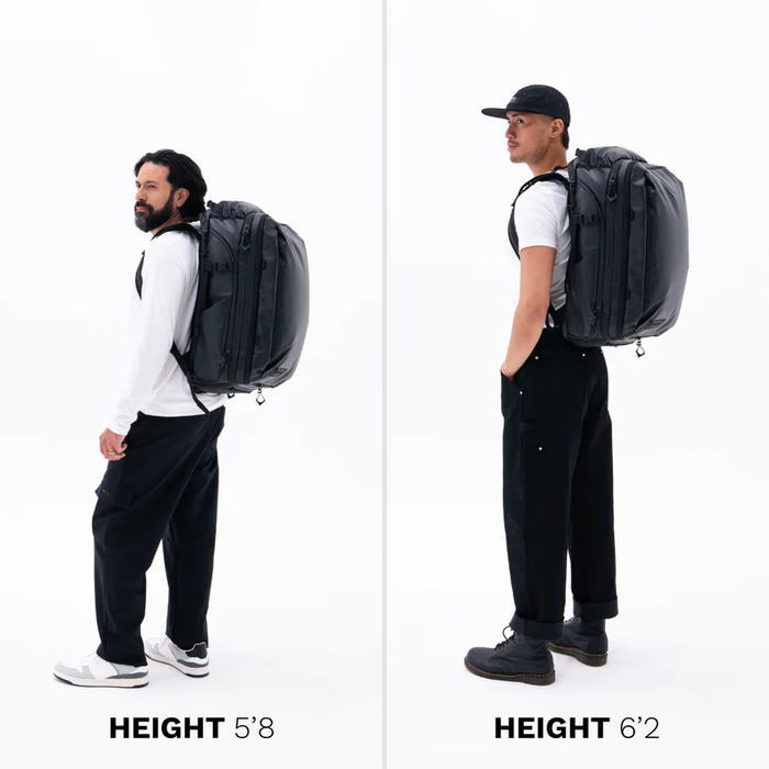Wandrd Transit Travel 45L Backpack with Essential+ Camera Cube Bundle - Wasatch Green