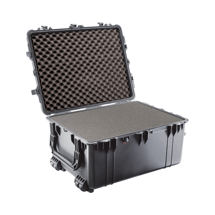 Pelican 1630 Protector Transport Case with Pick-N-Pluck Foam & Lid Foam - Black