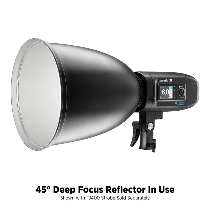 Westcott 45° Deep Focus Reflector with Honeycomb Grids & Diffusion (Godox/Bowens Mount)
