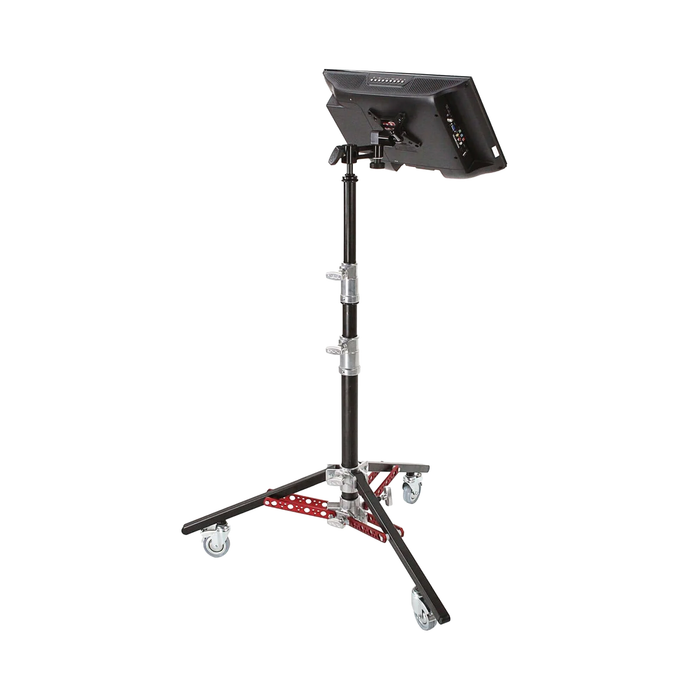 Matthews Monitor Stand II Rolling 6.25' Black Chrome