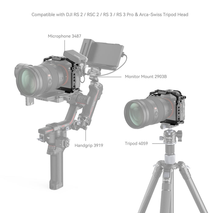 SmallRig Cage for Sony A7RIII 2087D