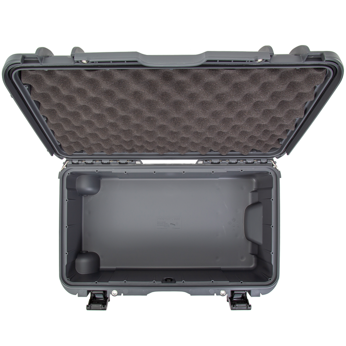 Nanuk 935 Wheeled Protective Case with Padded Dividers & Lid Foam - Graphite