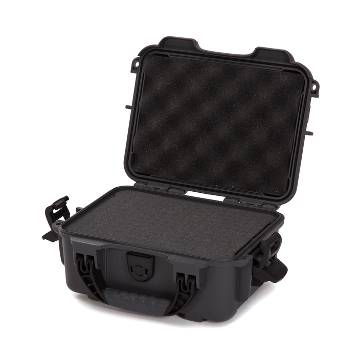 Nanuk 904 Small-Series Protective Case with Cubed Foam & Lid Foam - Graphite