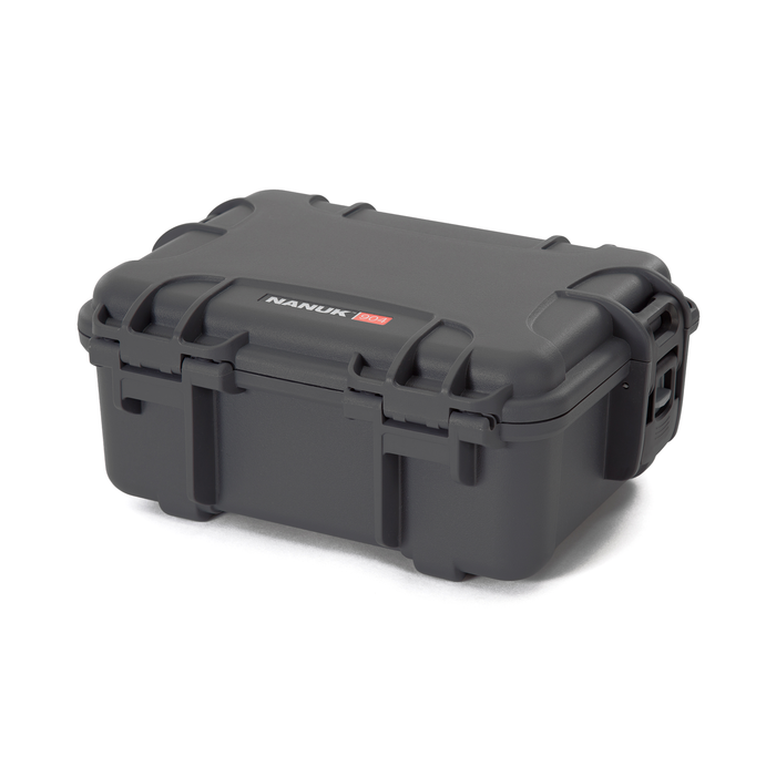 Nanuk 904 Small-Series Protective Case with Cubed Foam & Lid Foam - Graphite