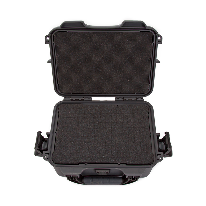 Nanuk 904 Small-Series Protective Case with Cubed Foam & Lid Foam - Graphite
