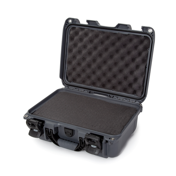 Nanuk 915 Medium-Series Protective Case with Cubed Foam & Lid Foam - Graphite