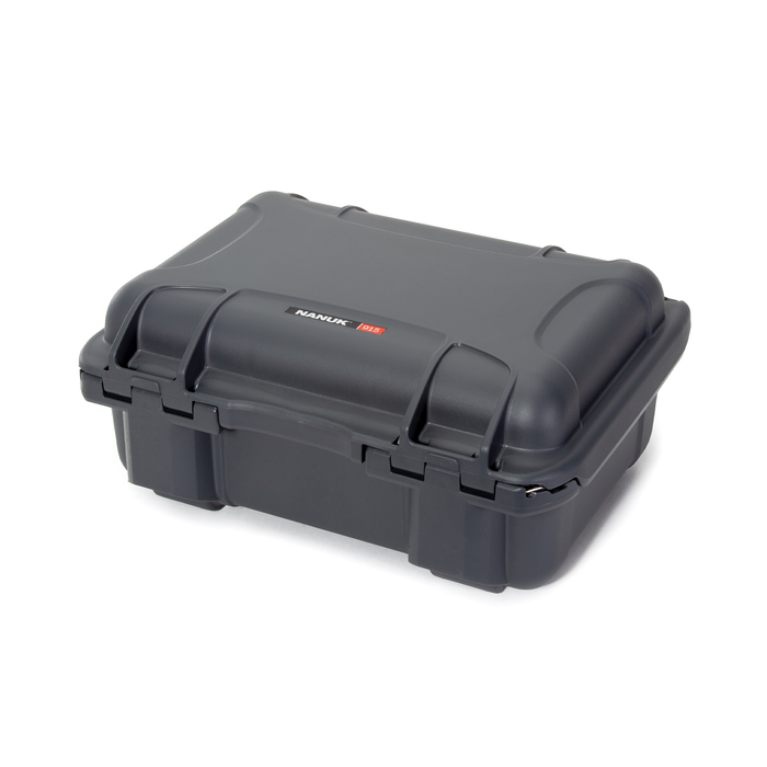 Nanuk 915 Medium-Series Protective Case with Cubed Foam & Lid Foam - Graphite