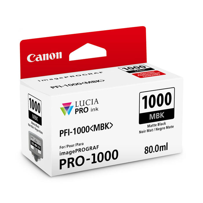 Canon PFI-1000 Matte Black Ink Cartridge - 80mL