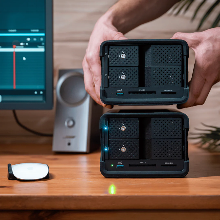 Glyph Technologies 32TB Blackbox PRO RAID USB-C 3.1, Gen2 Desktop Drive (2 x 16)