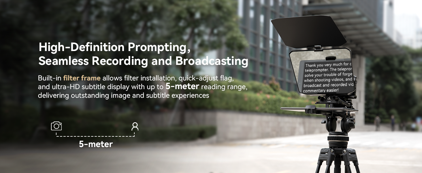 SmallRig Multifunctional Teleprompter 3646