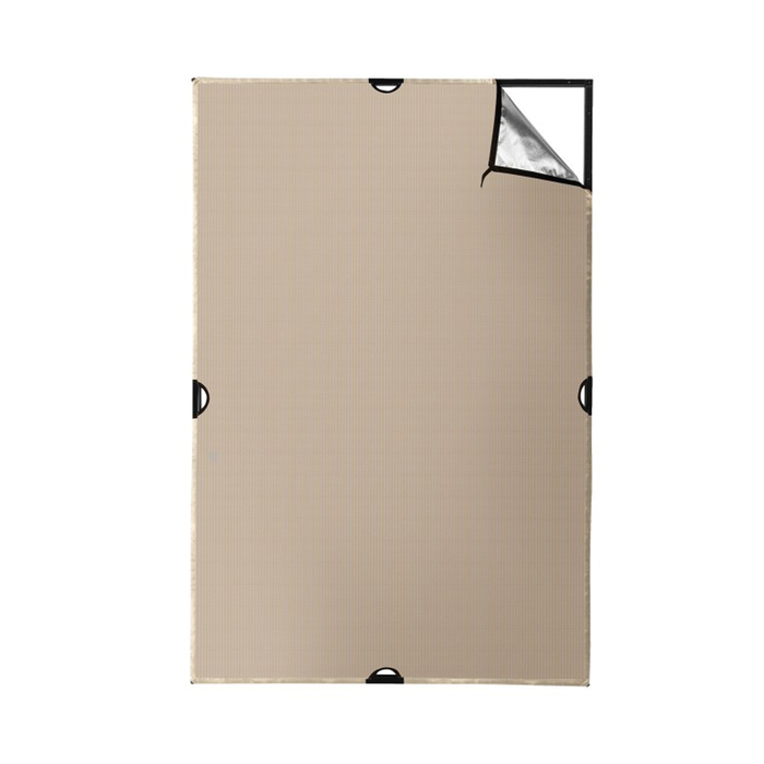 Westcott 1985 Scrim Jim Cine Sunlight/Silver Bounce Fabric, 4' x 6'