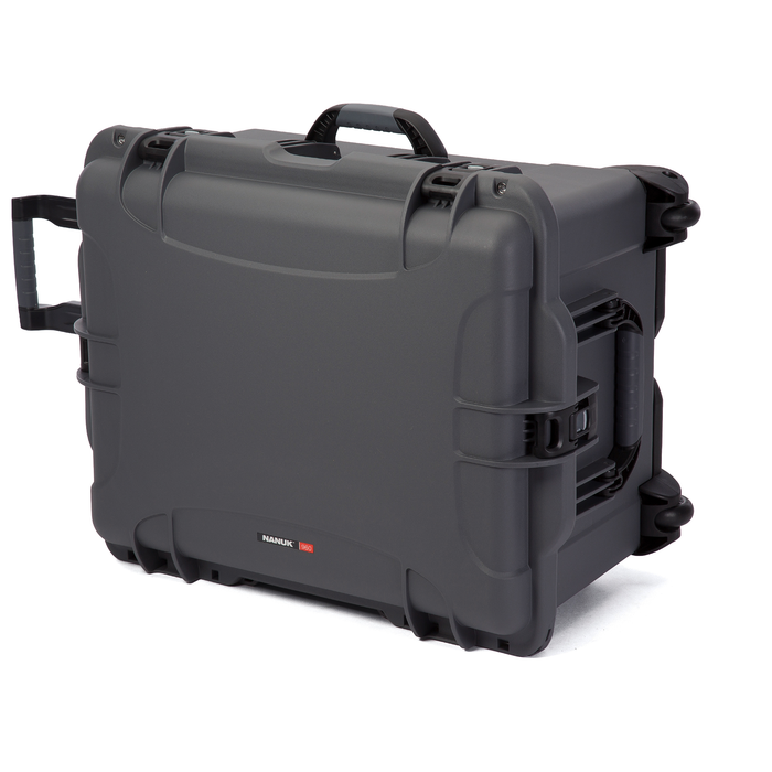 Nanuk 960 Wheeled Protective Case with Padded Dividers & Lid Foam - Graphite