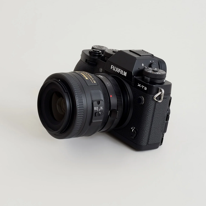 Urth Manual Lens Mount Adapter for Nikon F (G-Type) Mount Lens to Fujifilm X-Mount Camera Body