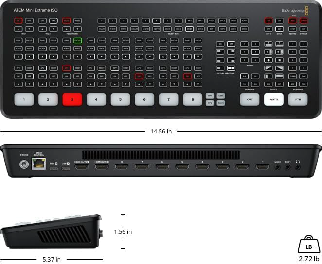 Blackmagic Design ATEM Mini Extreme ISO