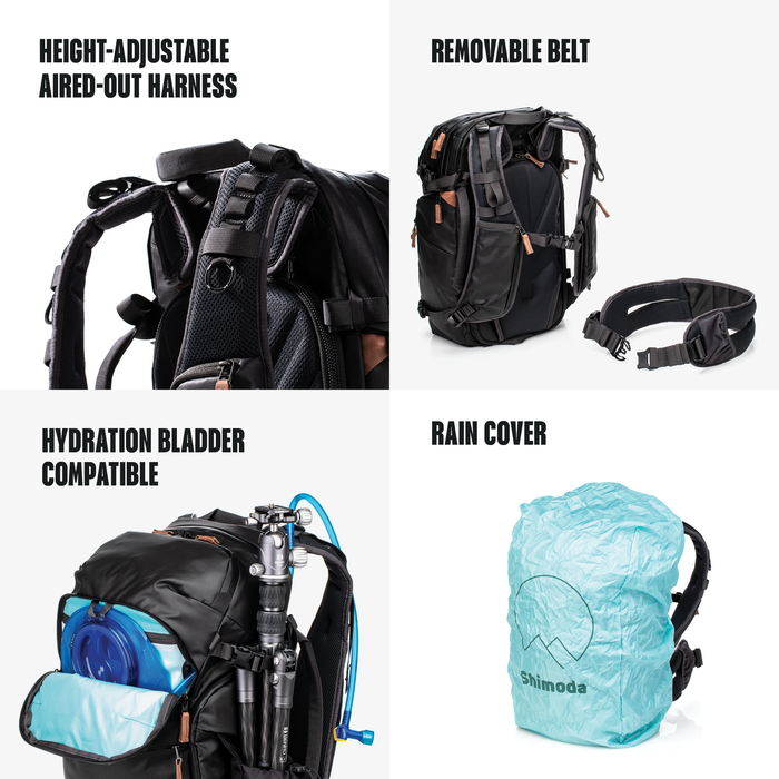 Shimoda Explore v2 25L Backpack Starter Kit with Small Mirrorless Core Unit - Black