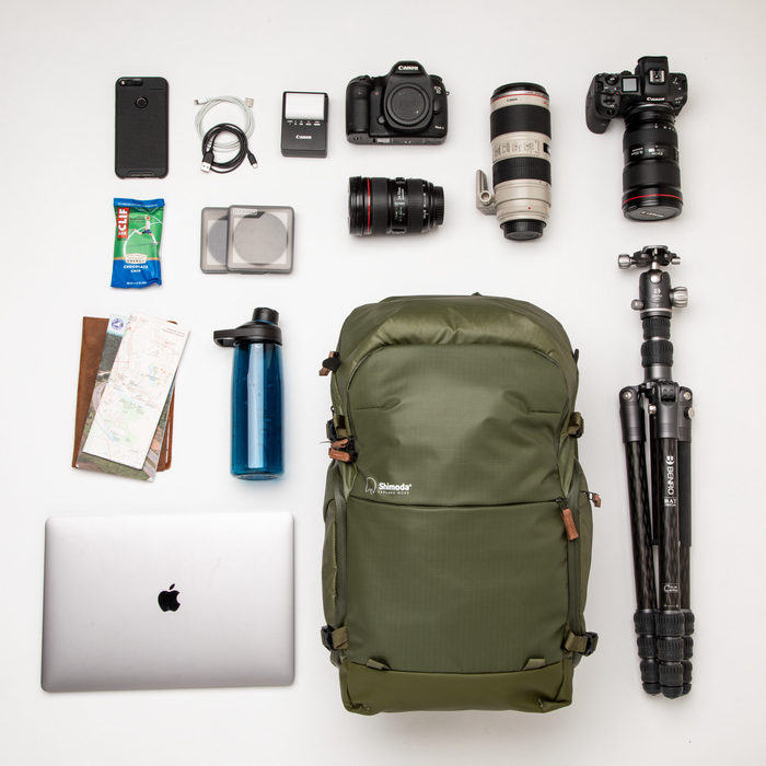 Shimoda Explore v2 35L Backpack Starter Kit with Medium DSLR Core Unit - Army Green