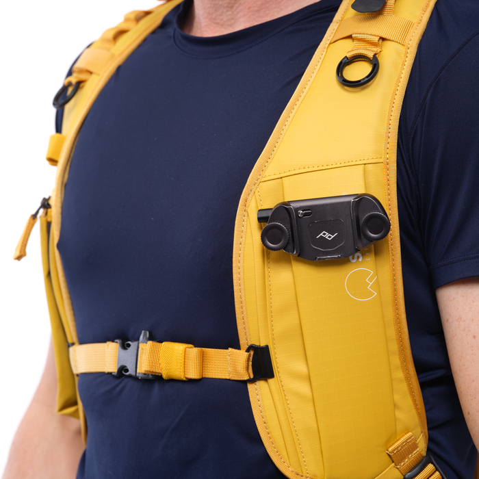 Shimoda Capture Strap for Action X Series Backpacks, Left Shoulder Strap - Yellow