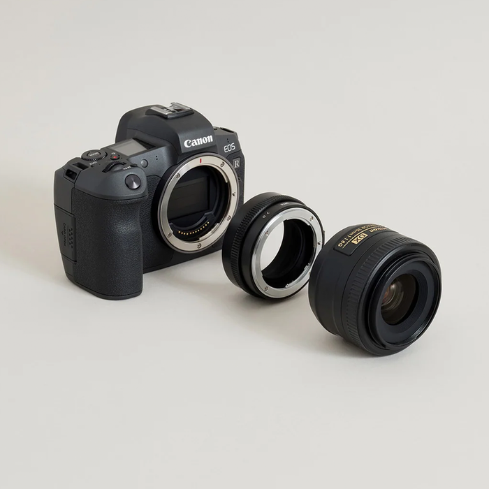 Urth Manual Lens Mount Adapter for Nikon F (G-Type) Mount Lens to Canon RF-Mount Camera Body